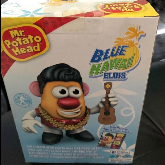Blue Hawaii Elvis Mr. Potato Head ~ Collectible ~ NWT - Picture 4 of 5